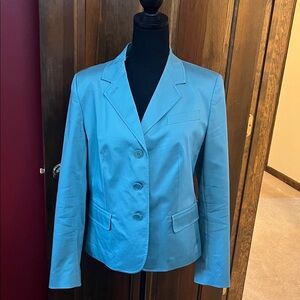 Talbots Light Blue Women's Blazer